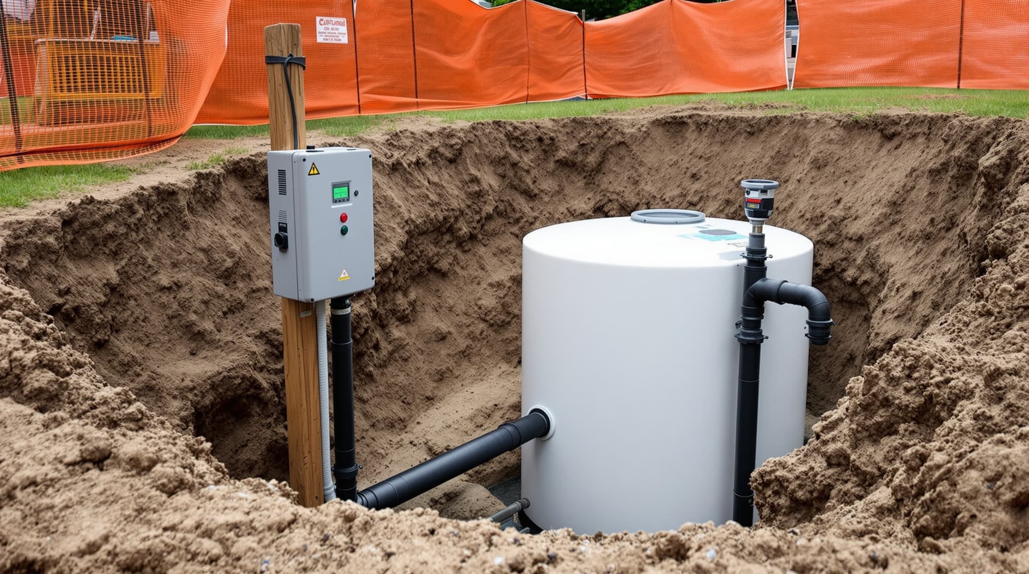 I/A advanced septic system installed in Suffolk County